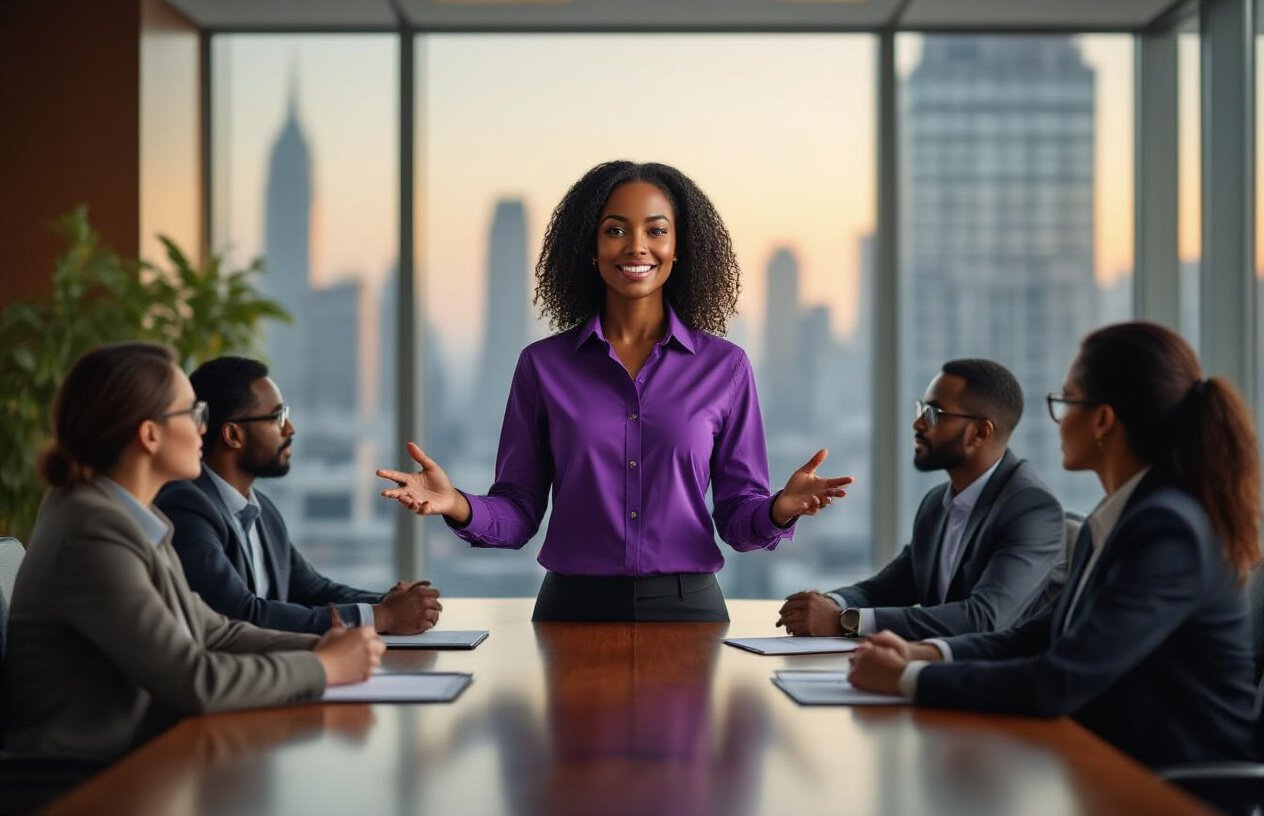 Corporate Environments Where Purple Breaks Barriers