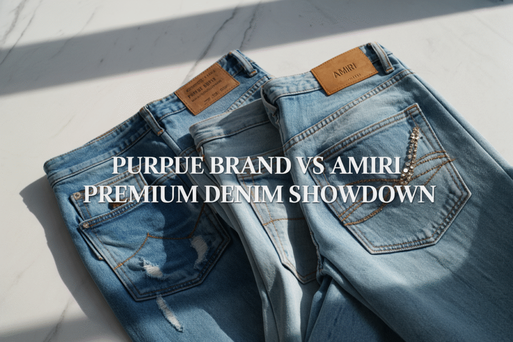 purple brand デニム guapi デニム amiri デニム Purple Brand Jeans vs. Amiri Jeans: Which Premium Denim Wins