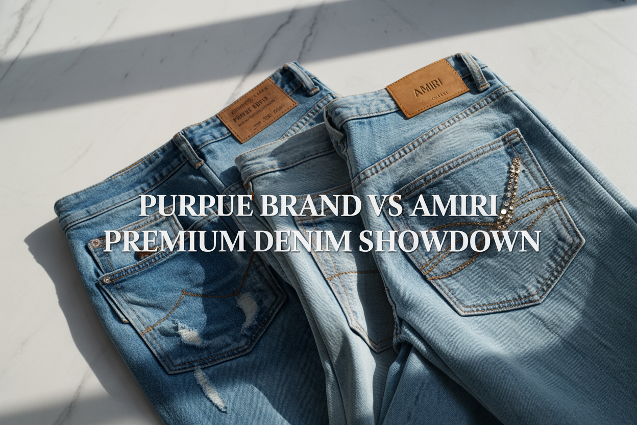 Purple Brand Jeans vs. Amiri Jeans: Which Premium Denim Wins