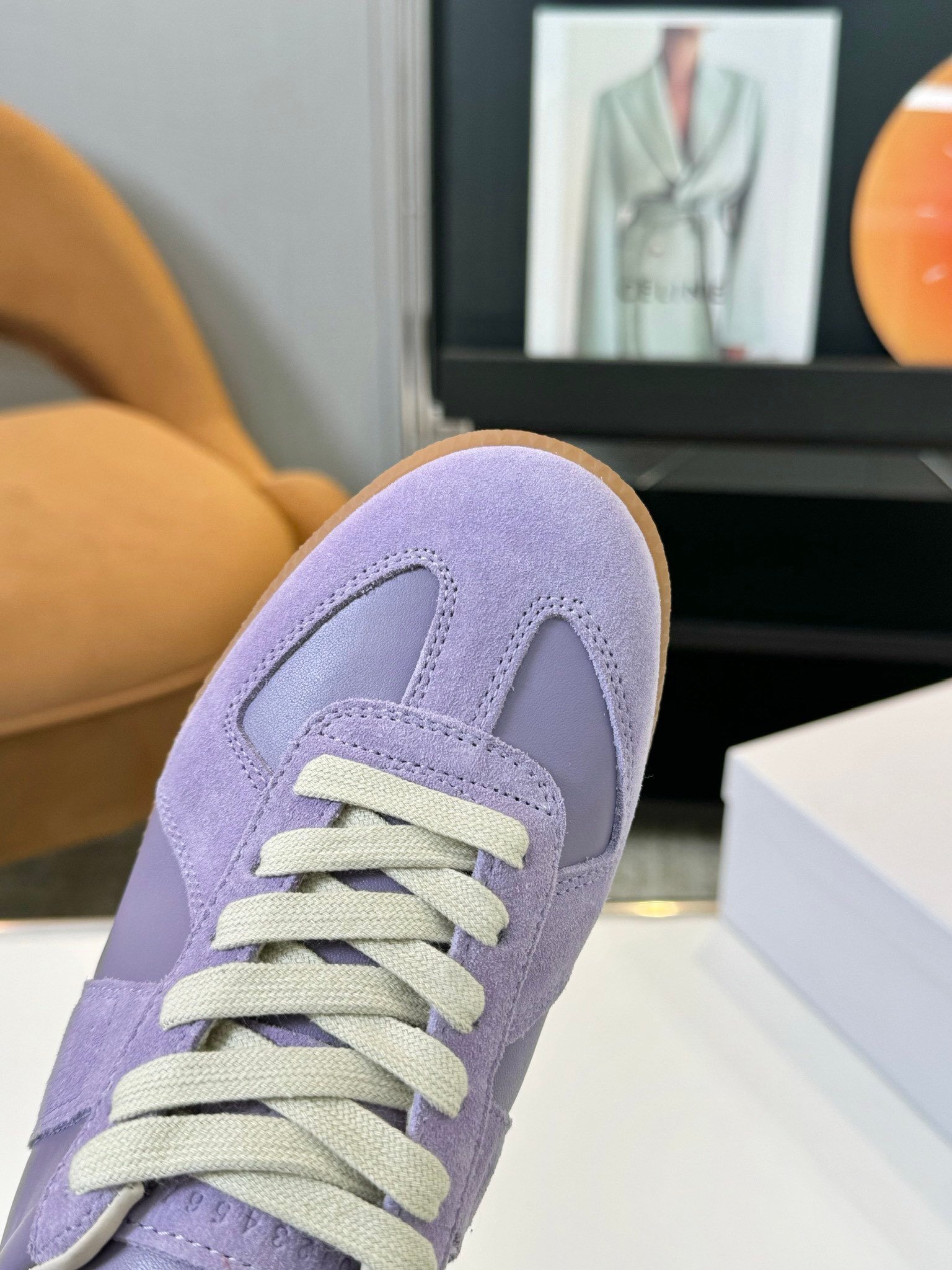 lavender suede casual sneakers for women lavender suede casual sneakers for women