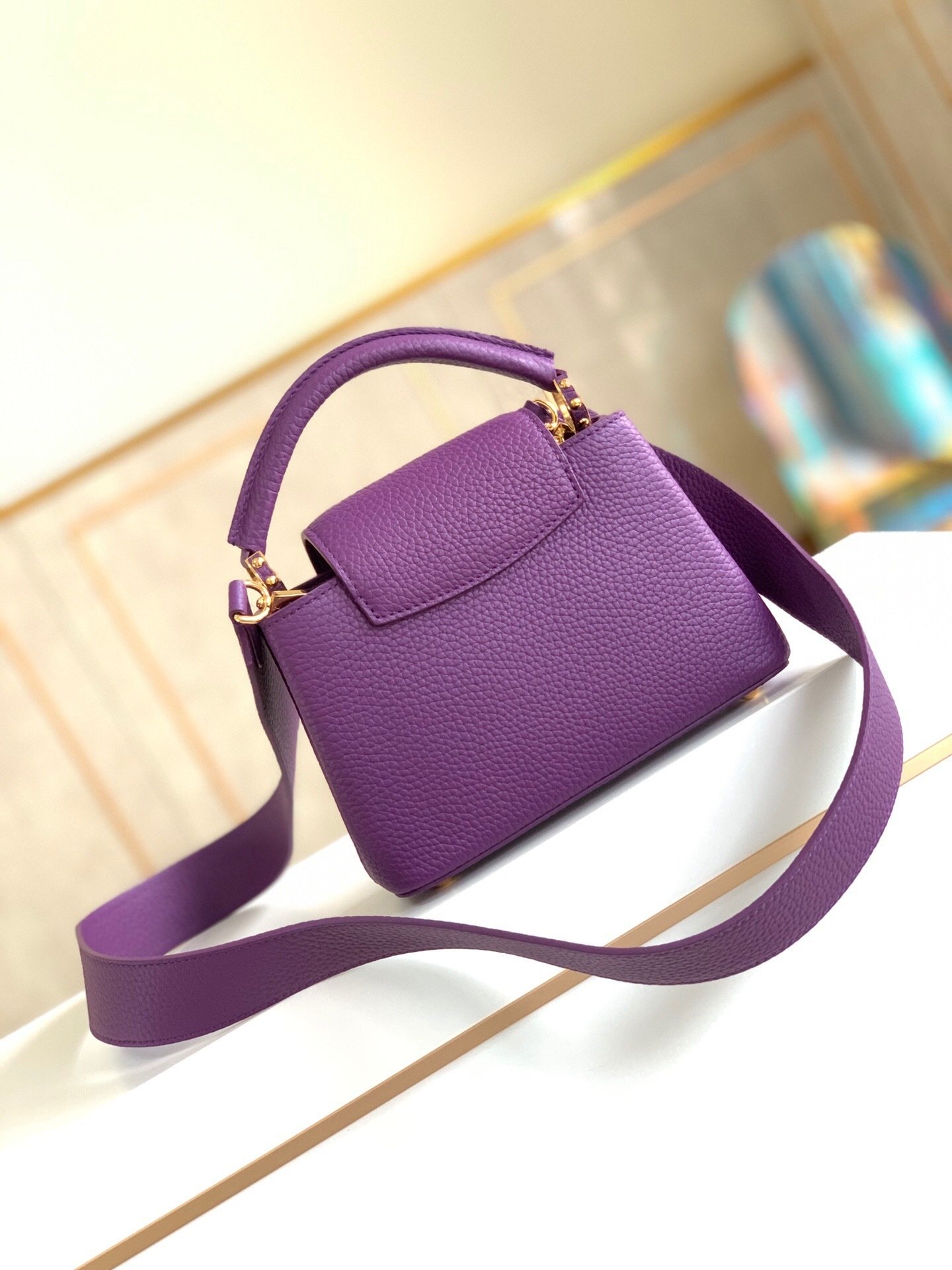 elegant mini purple crossbody handbag elegant mini purple crossbody handbag