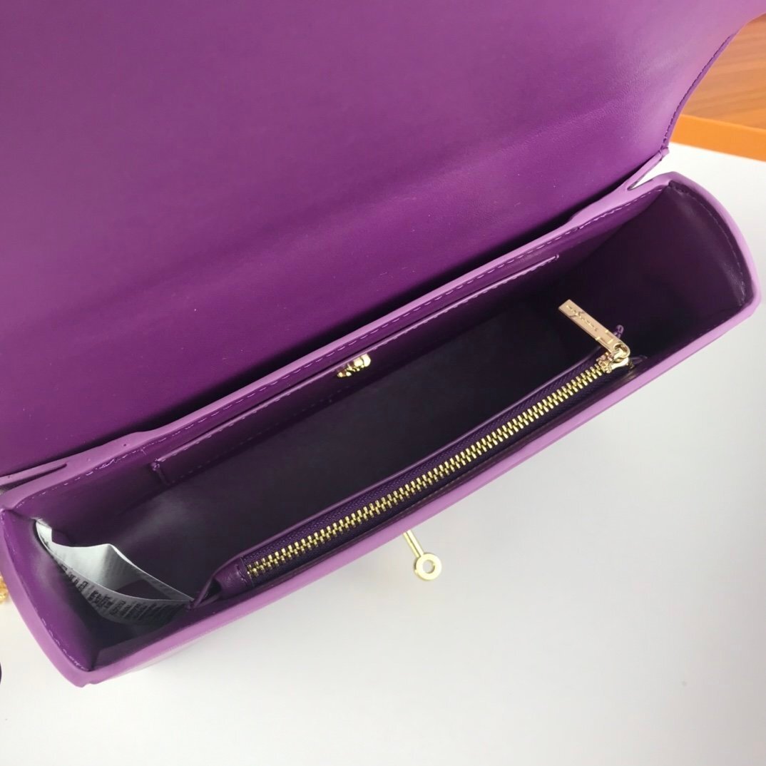 chic purple glam chain shoulder bag chic purple glam chain shoulder bag