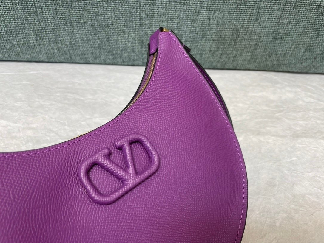 elegant purple crescent shoulder bag elegant purple crescent shoulder bag