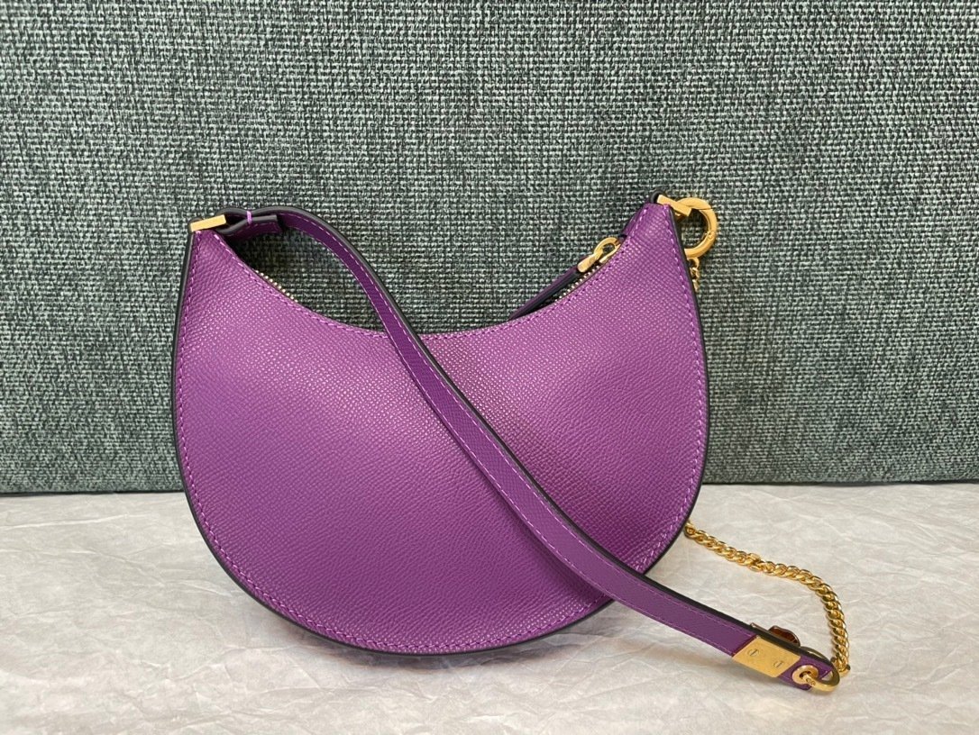 elegant purple crescent shoulder bag elegant purple crescent shoulder bag