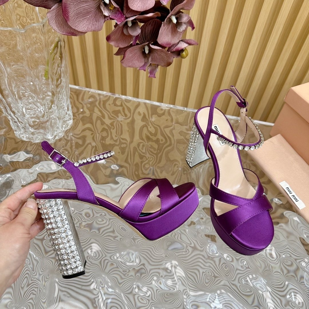 elegant purple strappy heeled sandals for women elegant purple strappy heeled sandals for women